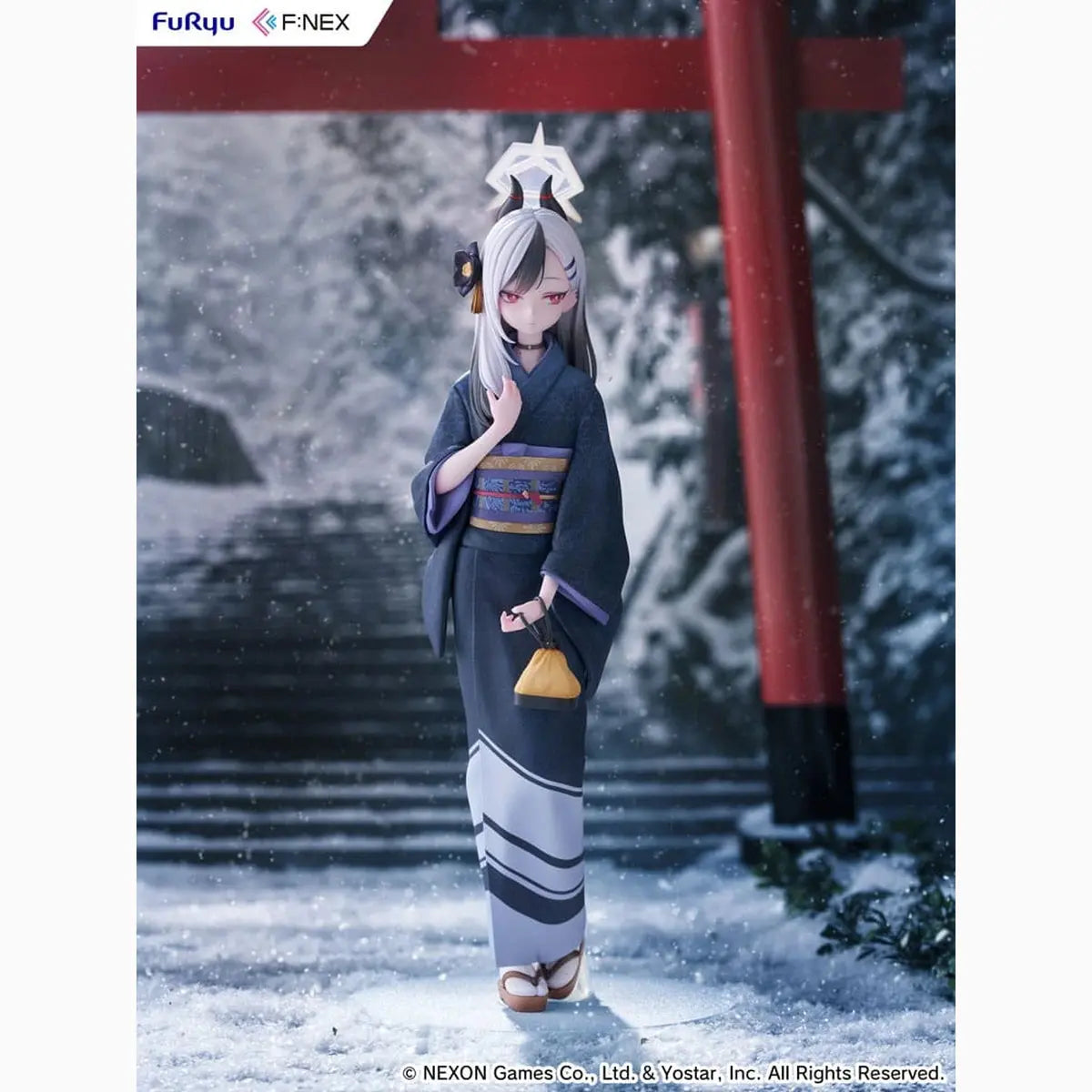 Blue Archiv F:Nex statuette PVC 1/7 Kayoko (NewYear) 27 cm - Image 4