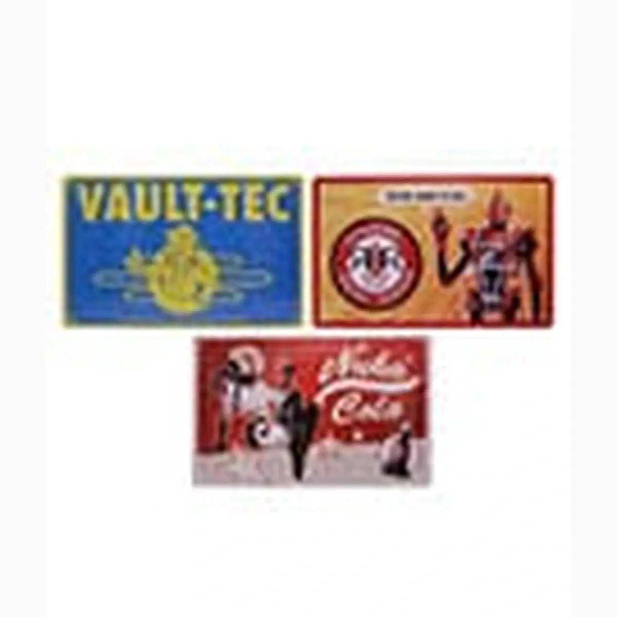 Fallout Set de 3 panneau métal Brands - Image 2