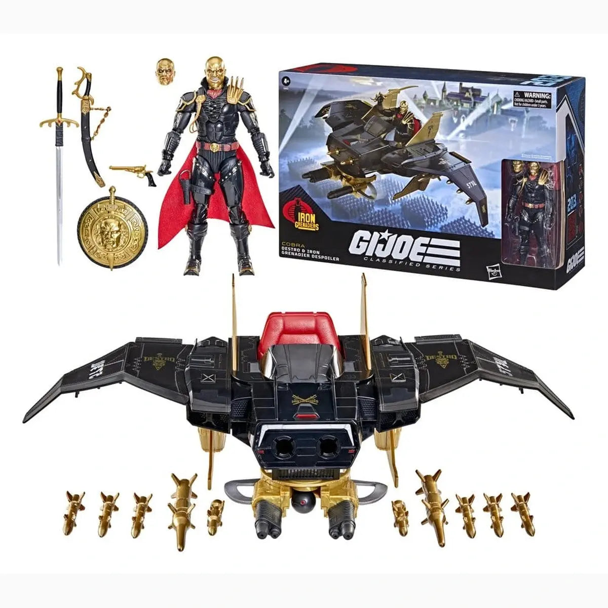 G.I. Joe Classified Series figurine et véhicule Set #203 Destro & Iron Grenadier Despoiler 15 cm - Image 4