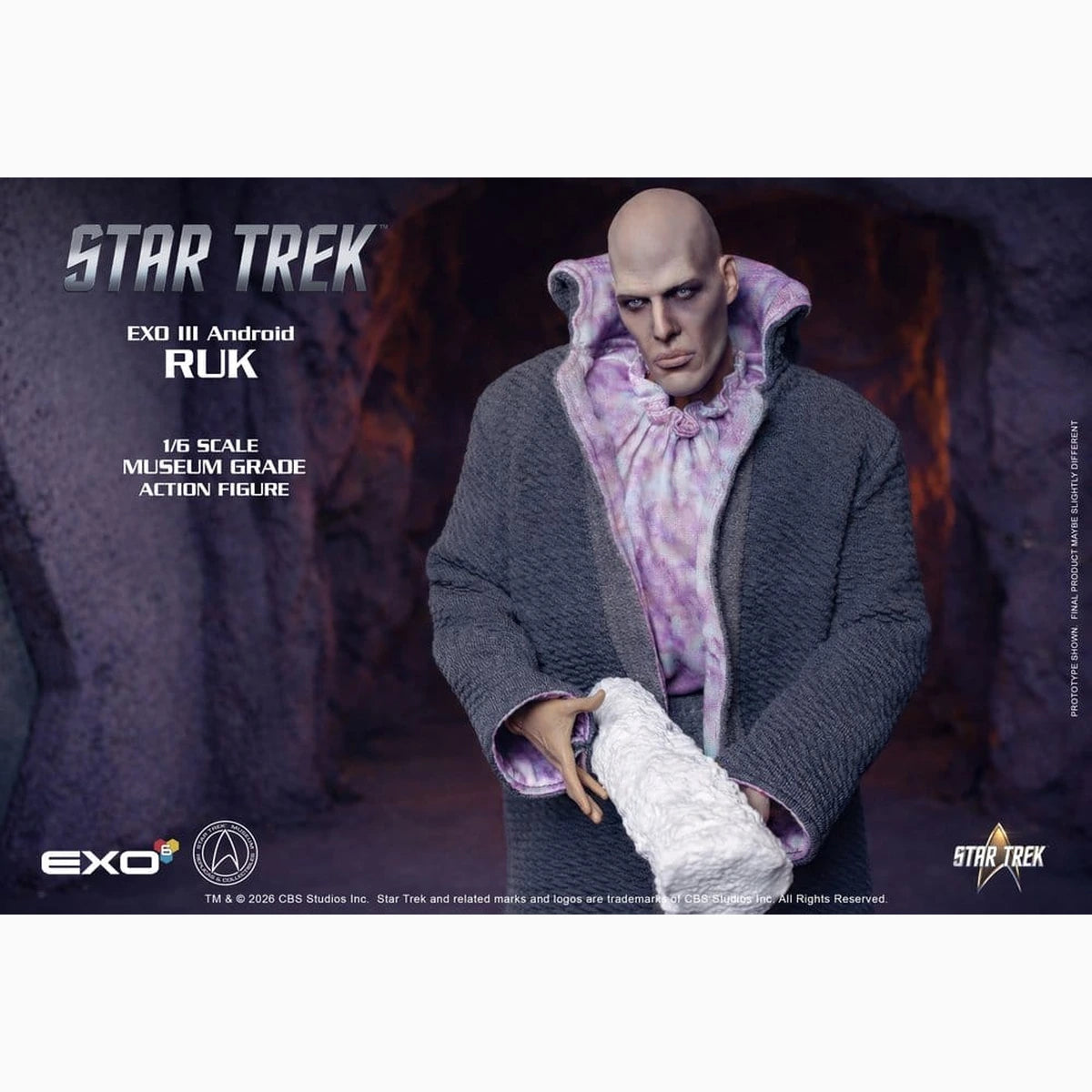 Star Trek: La série originale figurine 1/6 Ruk EXO III Android 33 cm - Image 6