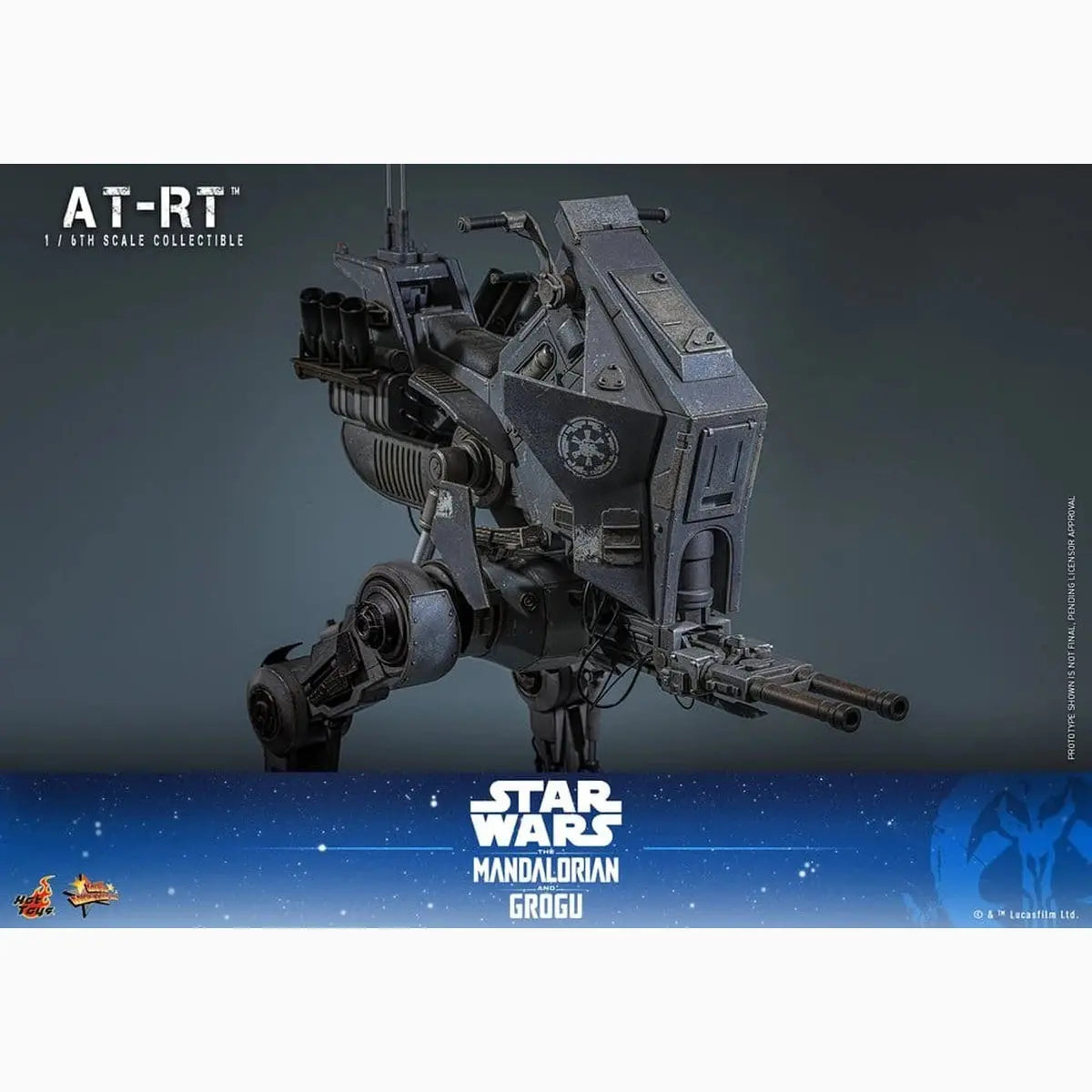 Star Wars: The Mandalorian & Grogu Movie Masterpiece véhicule 1/6 AT-RT 60 cm - Image 4