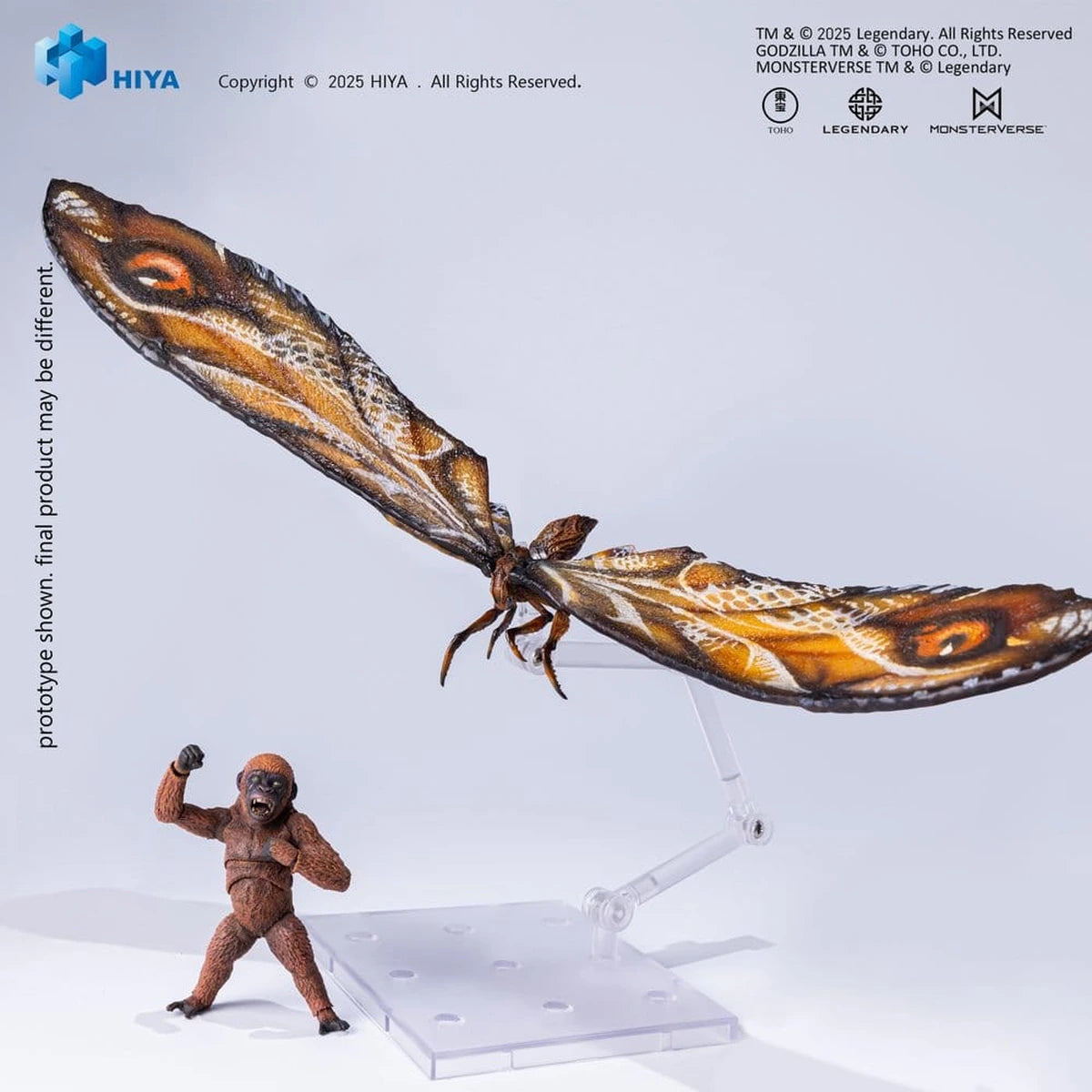 Godzilla x Kong: The New Empire figurine Exquisite Basic Series Mothra Premium Set - Image 5