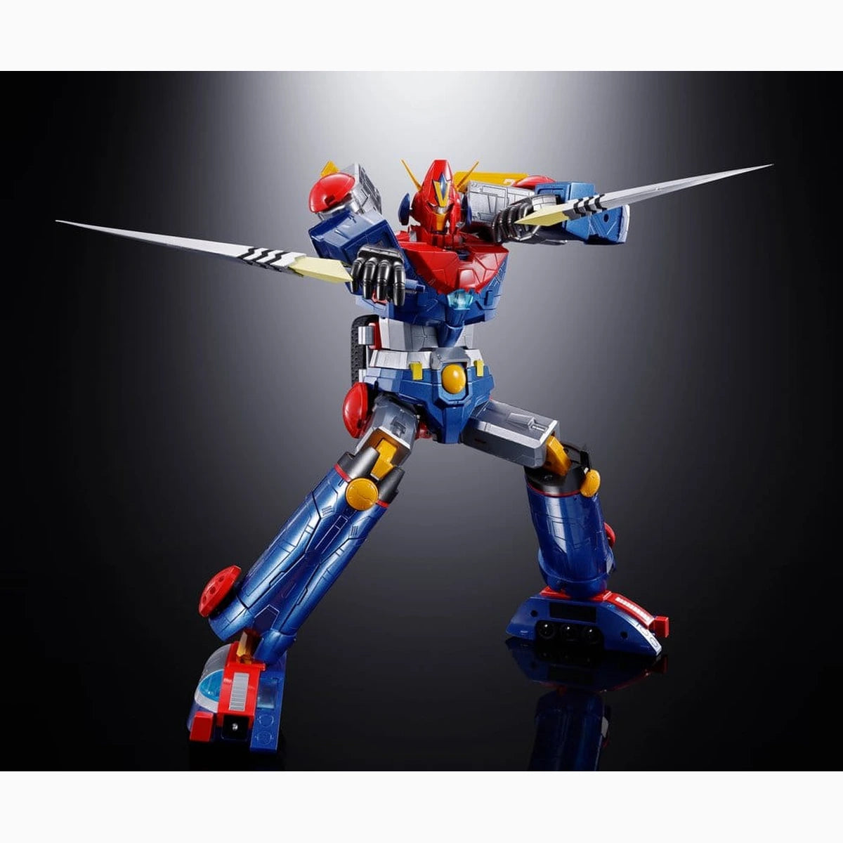 Chodenji Robot Combattler V figurine Diecast Soul of Chogokin GX-121 Combattler V6 26 cm - Image 5