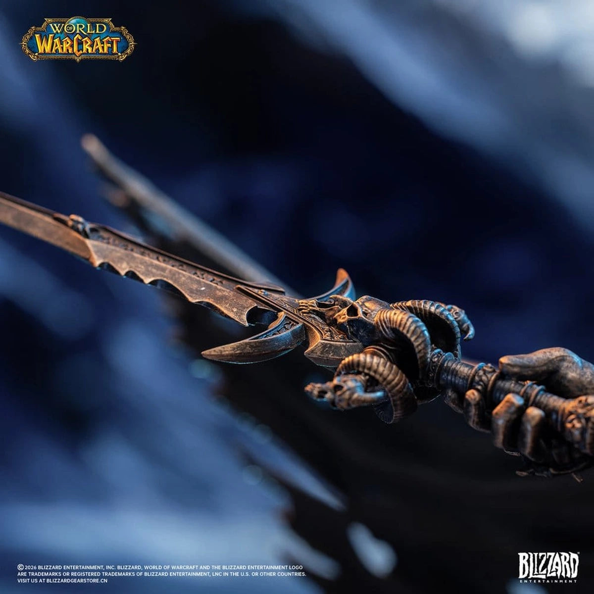 World of Warcraft statuette 1/10 The Lich King (Bronze-Colored Edition) 27 cm - Image 6