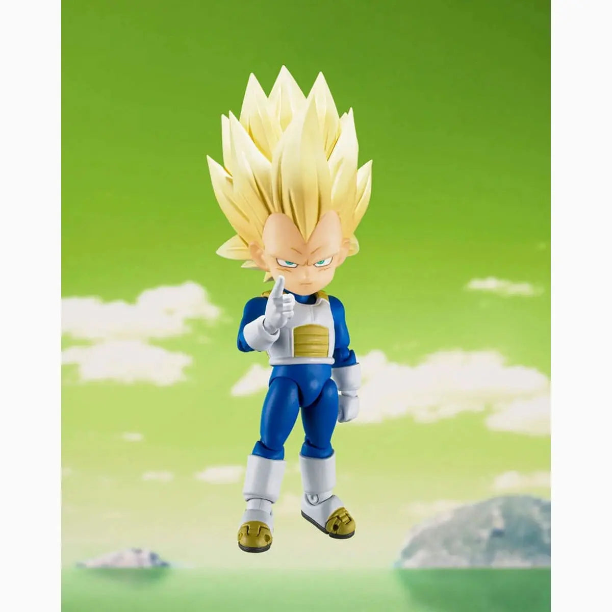 Dragon Ball figurine S.H.Figuarts Super Saiyan Level 3 Vegeta (mini) Daima 8 cm - Image 1