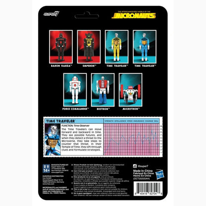 Micronauts figurine ReAction+ Wave 03 Time Traveler (Translucent Blue) 10 cm - Image 4