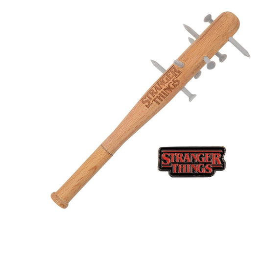 Stranger Things Stylo Batte à Pointes & Stranger Things Pin's - Image 1