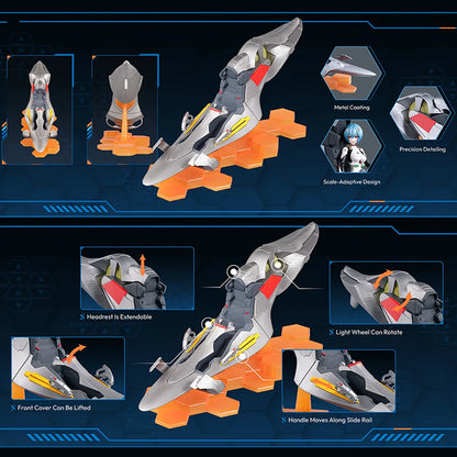 Evangelion Blokees Fantastics Series FFEX01 Rei  Entry Plug Interior - Image 3