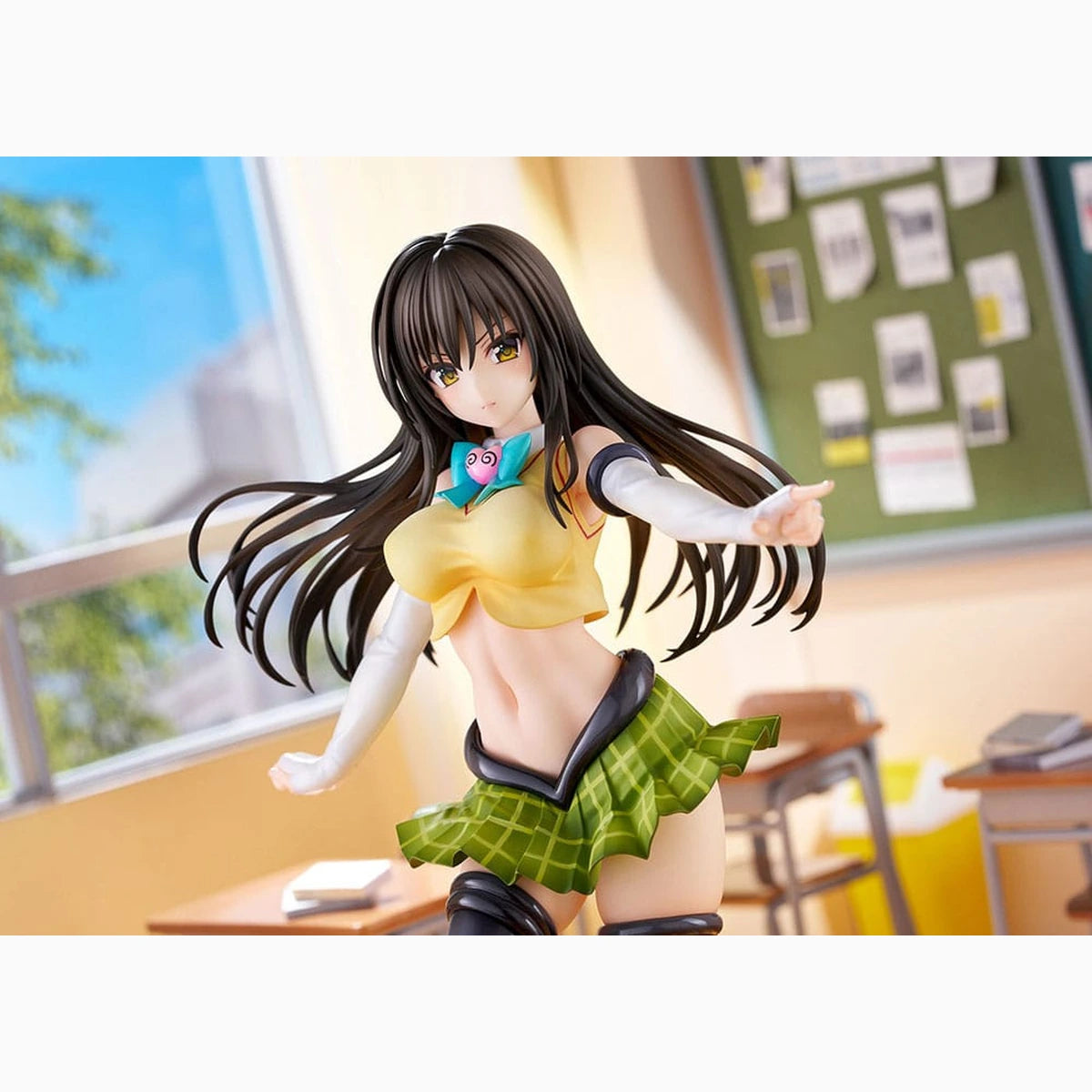 To Love-Ru Darkness statuette PVC 1/7 Yui Kotegawa Arranged Uniform Ver. 24 cm - Image 5