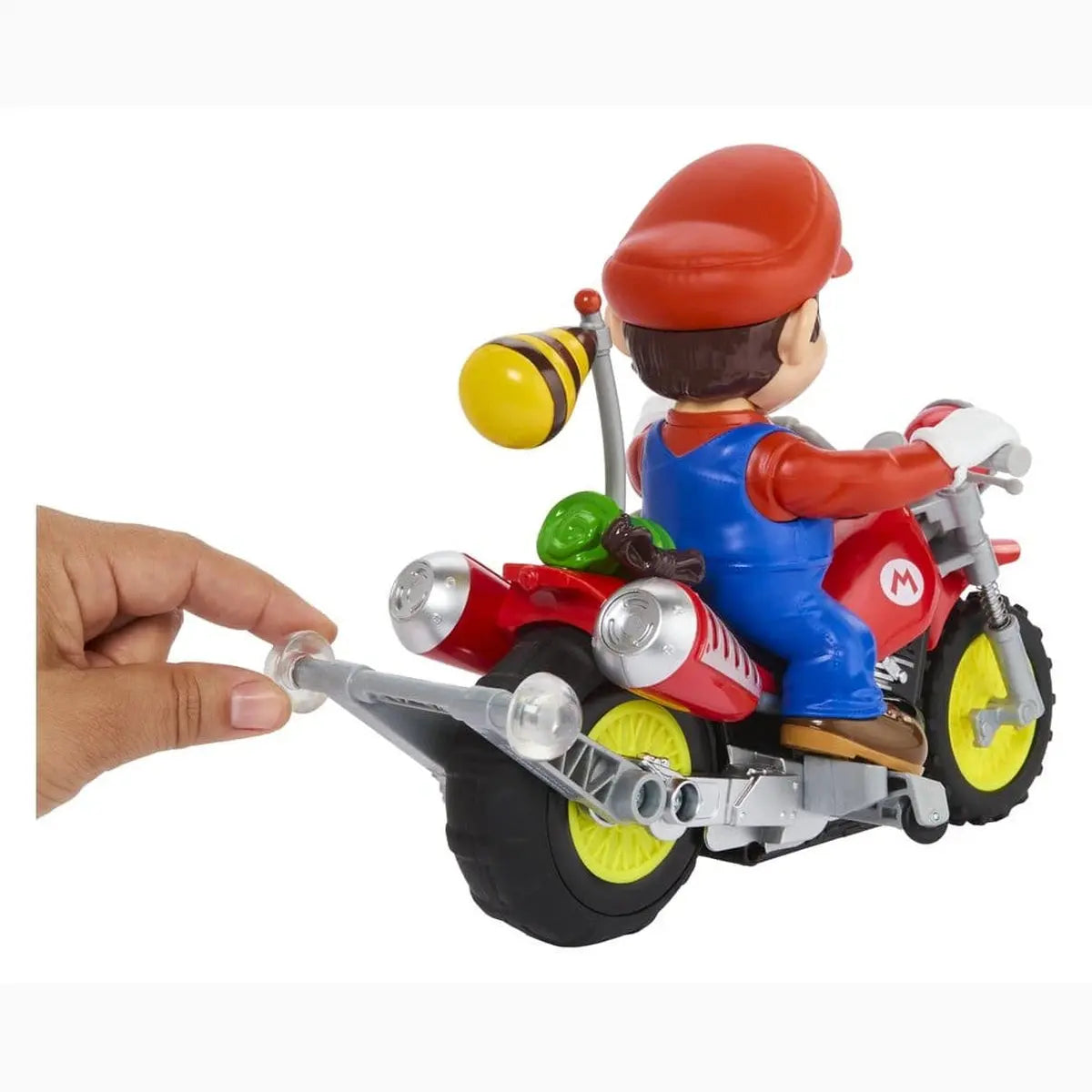 Super Mario Galaxy, le film Hot Wheels véhicule radiocommandé Mario Wheelie Motocross - Image 4