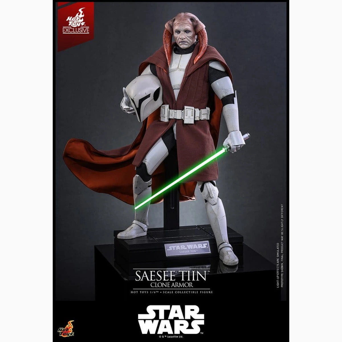 Star Wars: The Clone Wars Television Masterpiece figurine 1/6 Saesee Tiin (Clone Armor) (Hot Toys Exclusive) 32 cm - Image 4