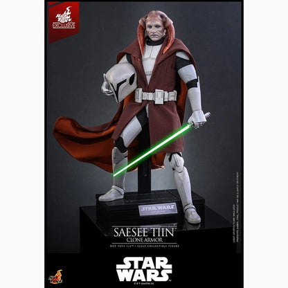 Star Wars: The Clone Wars Television Masterpiece figurine 1/6 Saesee Tiin (Clone Armor) (Hot Toys Exclusive) 32 cm - Image 4