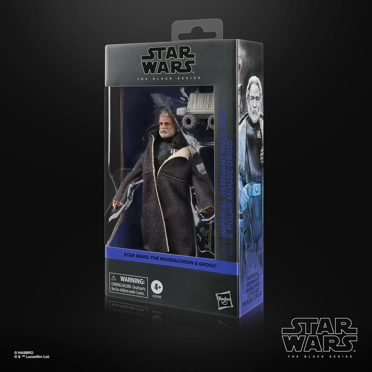 Star Wars: The Mandalorian & Grogu Black Series figurine Imperial Remnant Warlord & Polar Mouse Droid 15 cm - Image 6