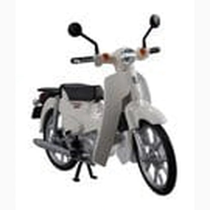 Honda Plastic Model Kit Kaitanics Super Cub 110 Classical White - Image 2