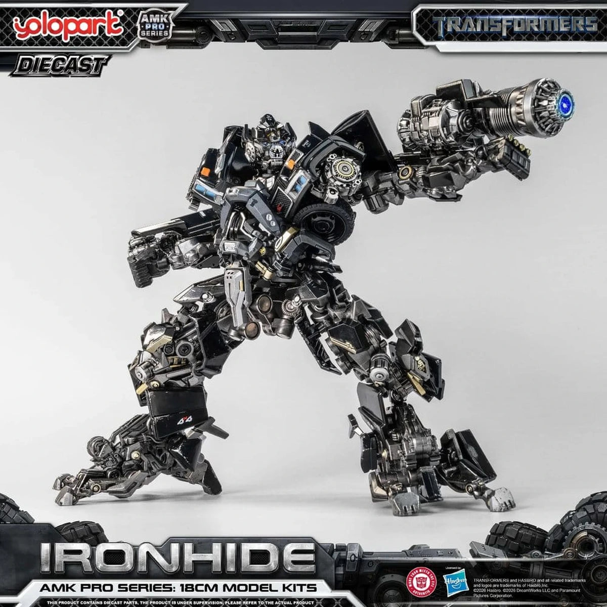 Transformers (2007) plastic model kit AMK PRO Series Ironhide 18 cm - Image 3