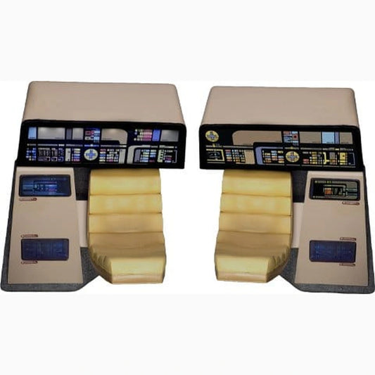 Star Trek : La Nouvelle Génération réplique 1/6 Enterprise-D Bridge Consoles Set - Image 1