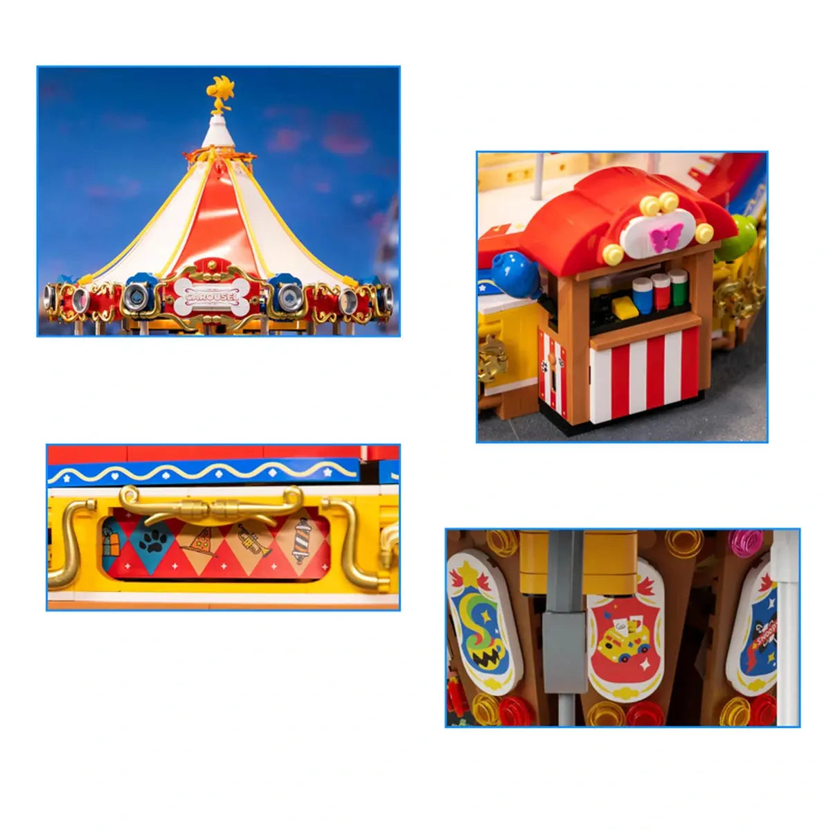 Peanut Snoopy Pantasy Snoopy Carousel - Image 3