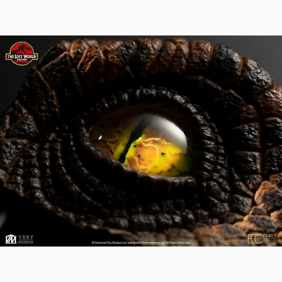 The Lost World: Jurassic Park réplique Male Velociraptor Eye Prop 23 cm - Image 3