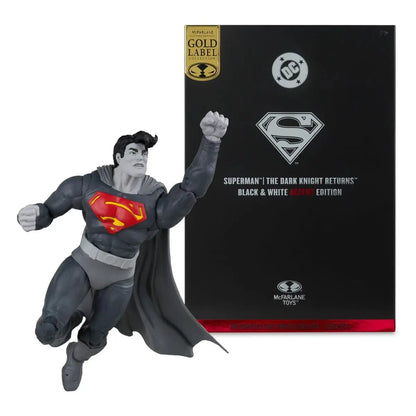 DC Multiverse figurine Superman (The Dark Knight Returns) (Black & White Accent Edition) (Gold Label) 18 cm - Image 7