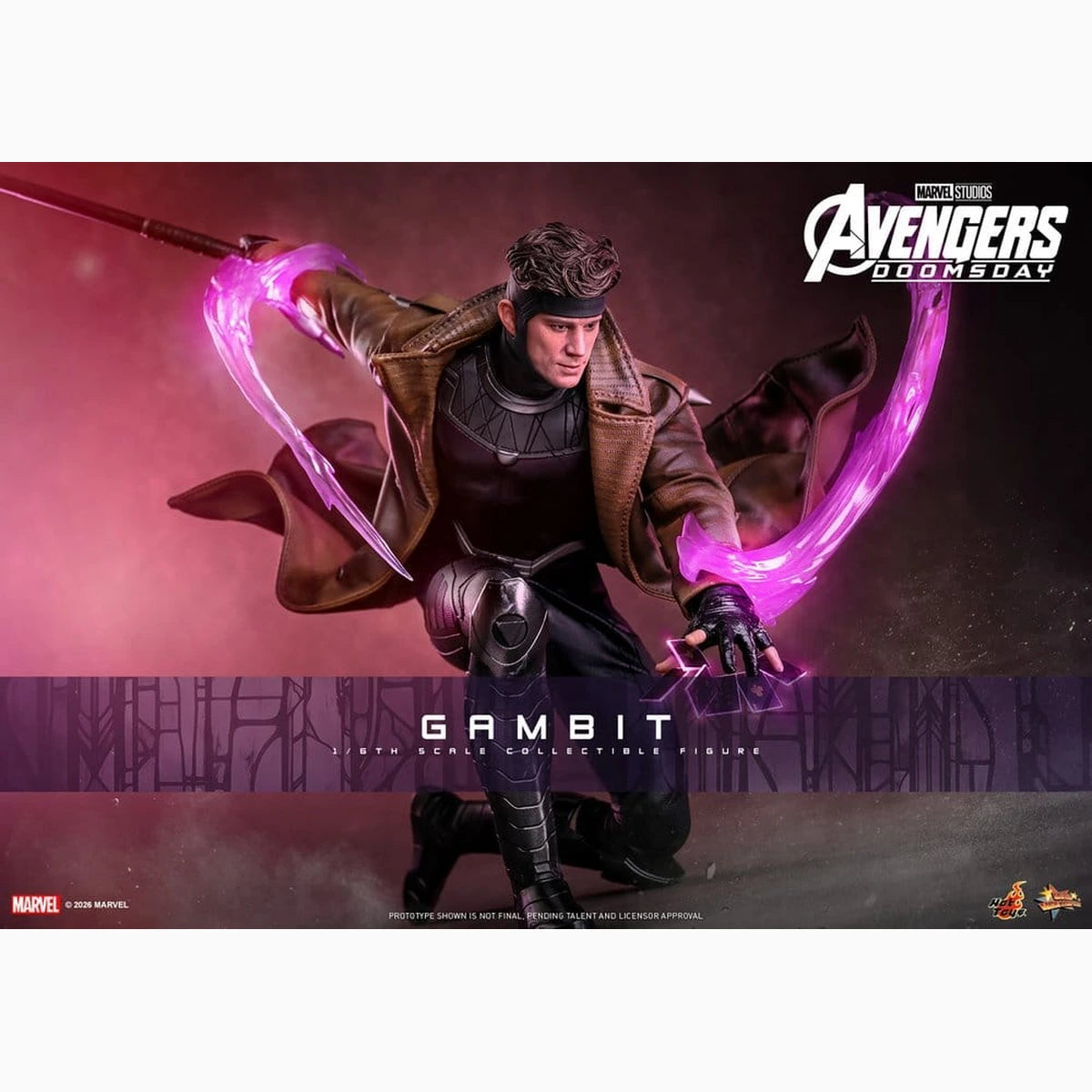 Avengers: Doomsday Movie Masterpiece figurine 1/6 Gambit 31 cm - Image 3
