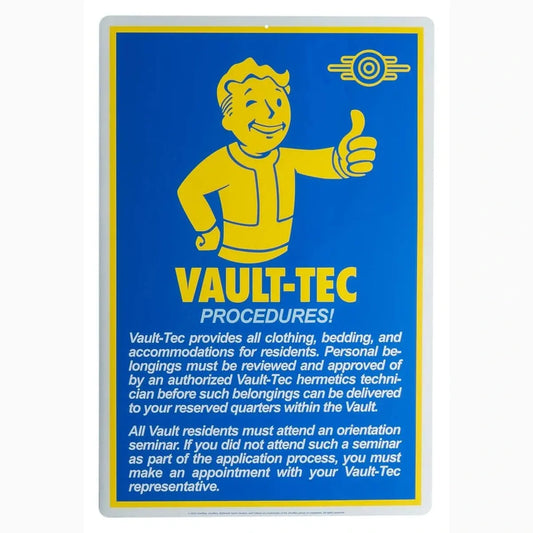 Fallout panneau métal Procedures - Image 1