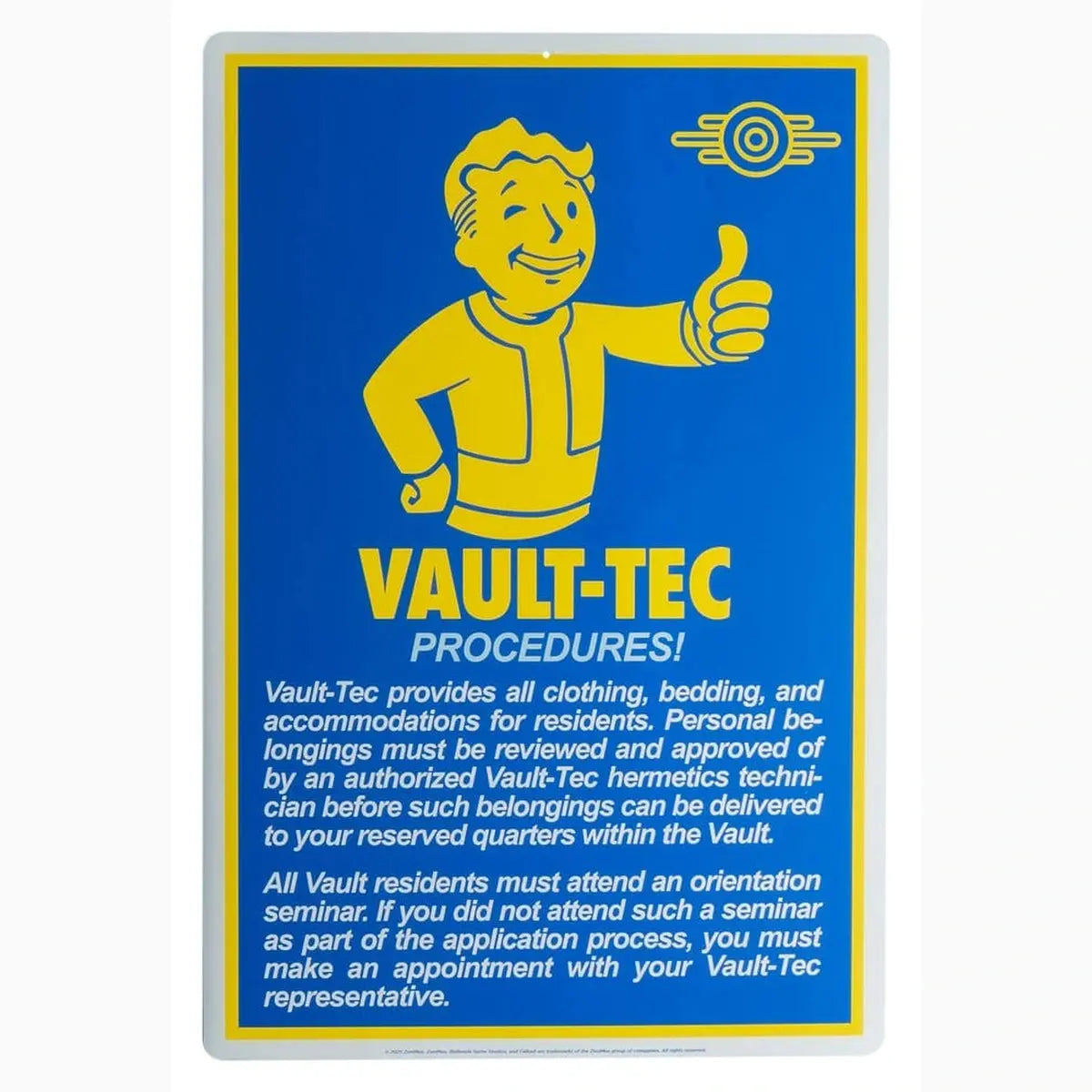 Fallout panneau métal Procedures - Image 3