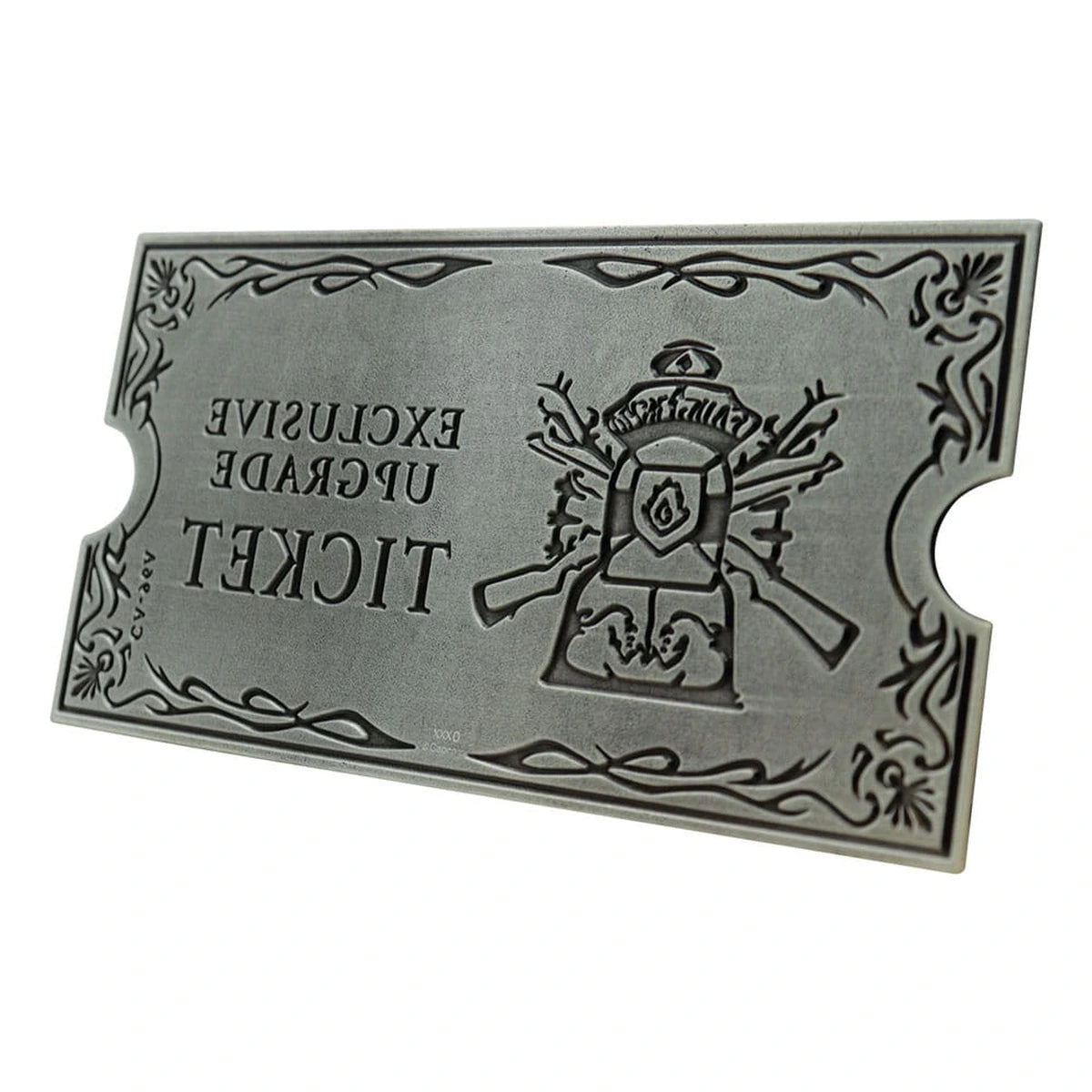 Resident Evil 4 réplique 1/1 Metal Exclusive Upgrade Ticket - Image 3