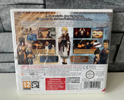 Professeur Layton Vs Phœnix Wright : Ace Attorney 3ds Rue Du Rétro