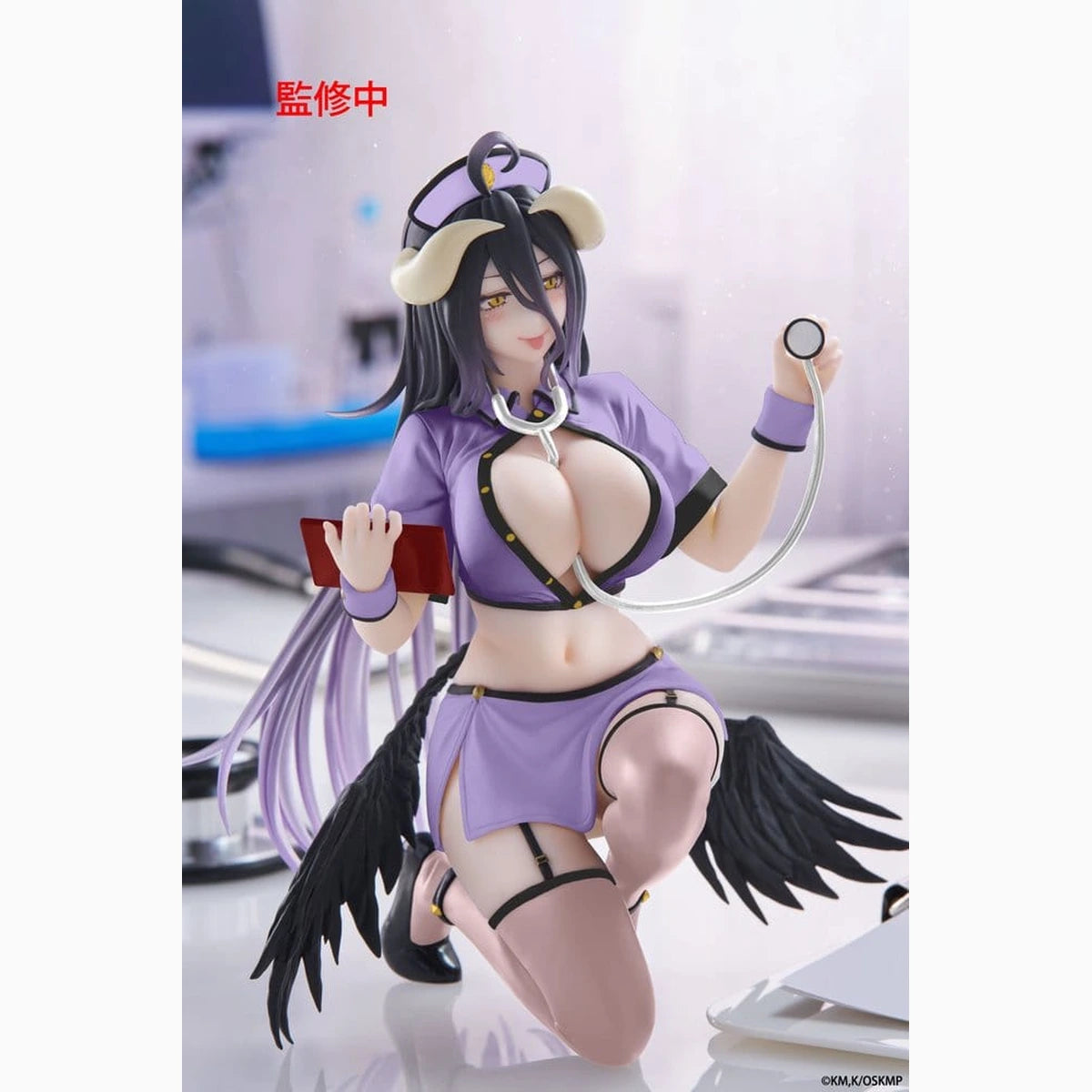 Overlord figurine PVC Desktop Cute Albedo (Nurse Ver.) Renewal 13 cm - Image 4