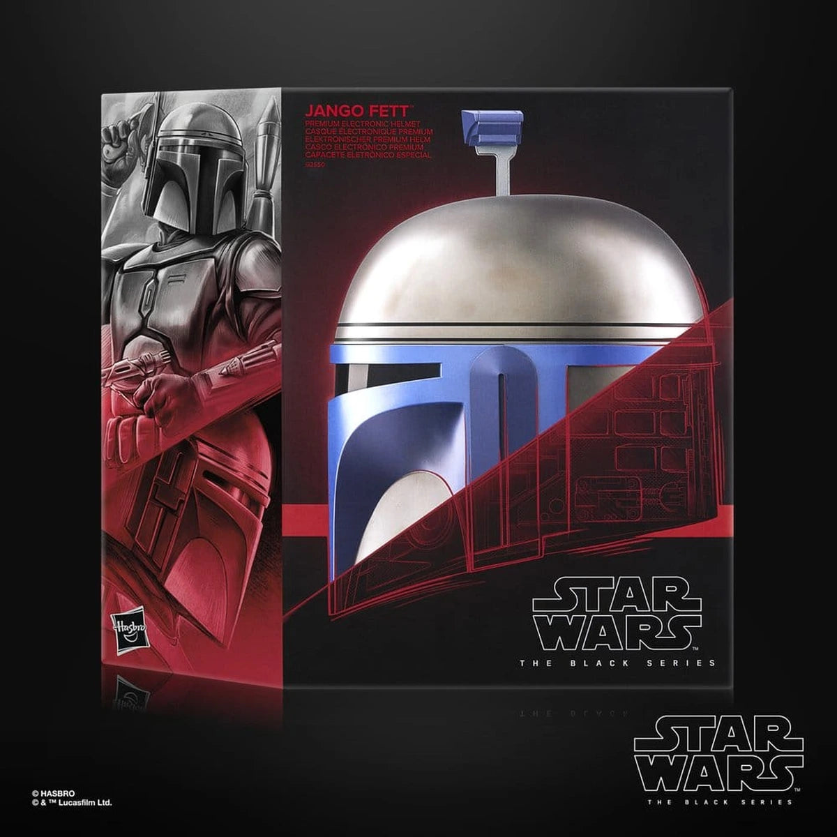 Star Wars Episode II Black Series casque électronique Jango Fett - Image 5