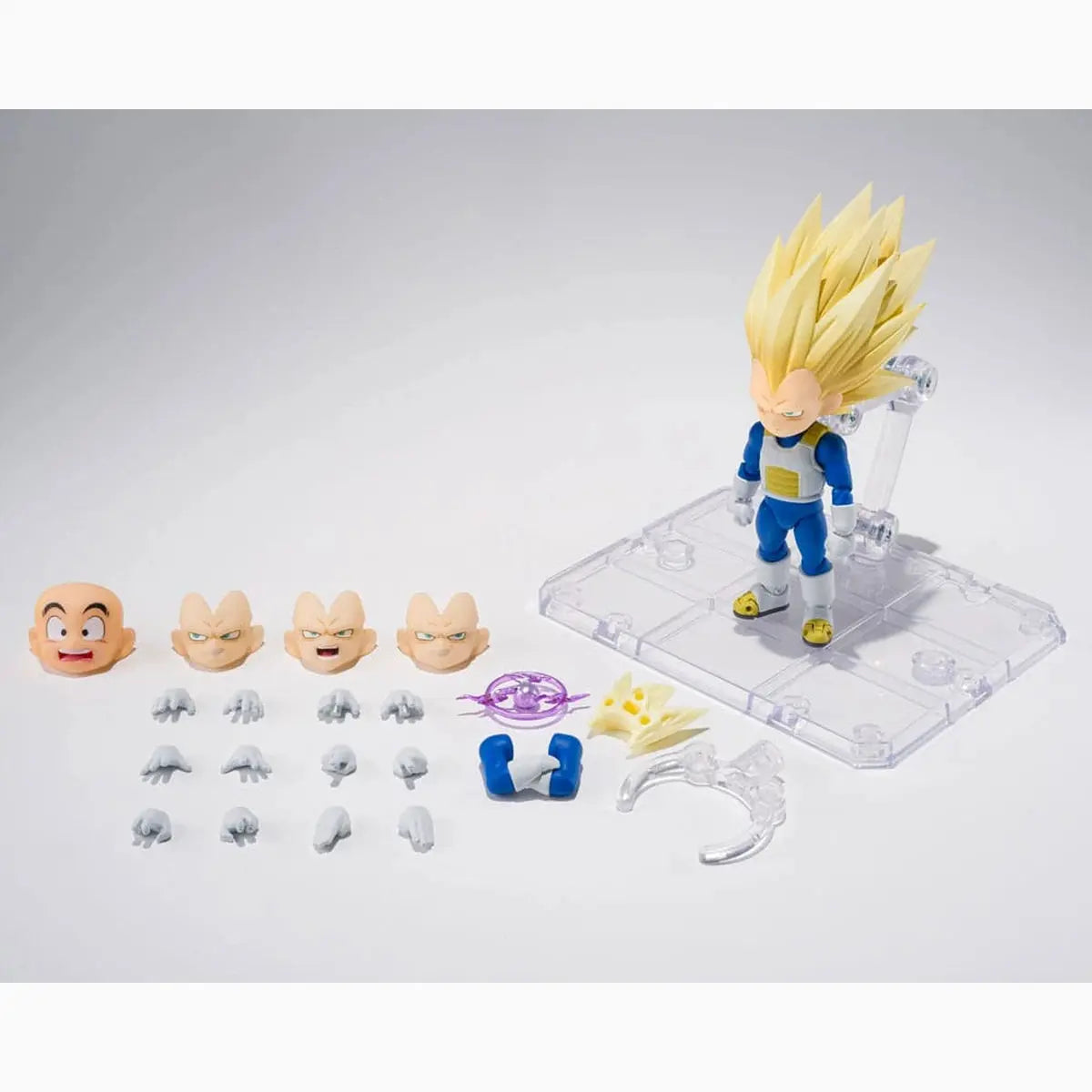 Dragon Ball figurine S.H.Figuarts Super Saiyan Level 3 Vegeta (mini) Daima 8 cm - Image 4