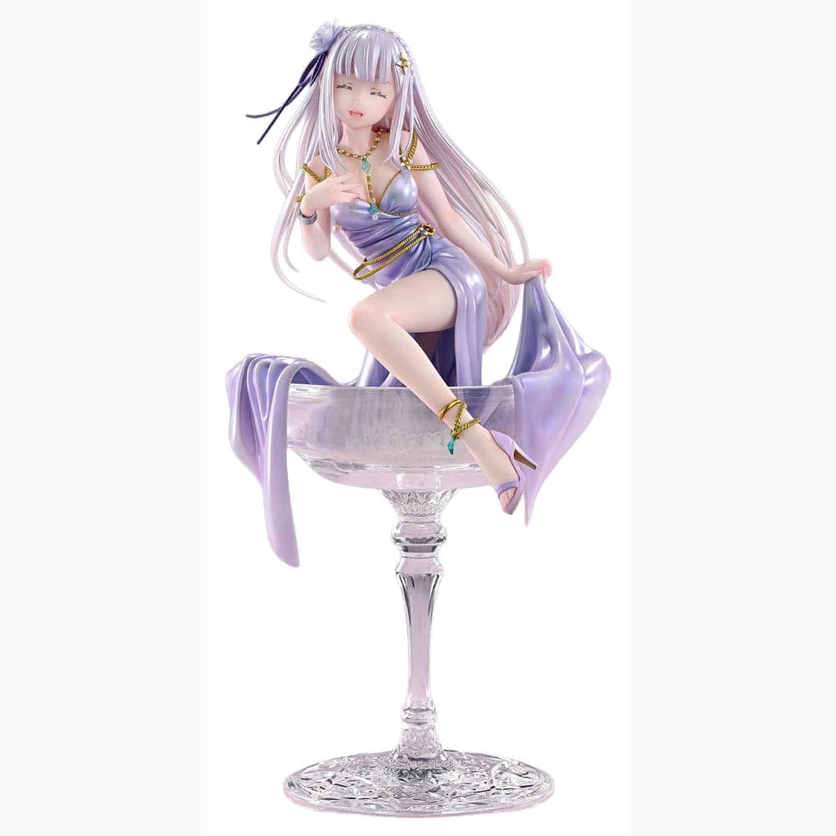 Re:Zero Prisma Wing Statue 1/7 Emilia Glass Edition Bonus Version 29 cm - Image 1