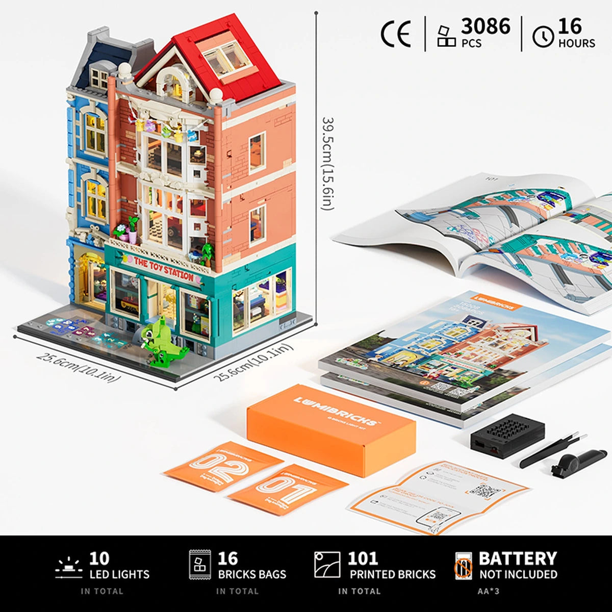 Lumibricks Town Life 15008 Toy Store - Image 4