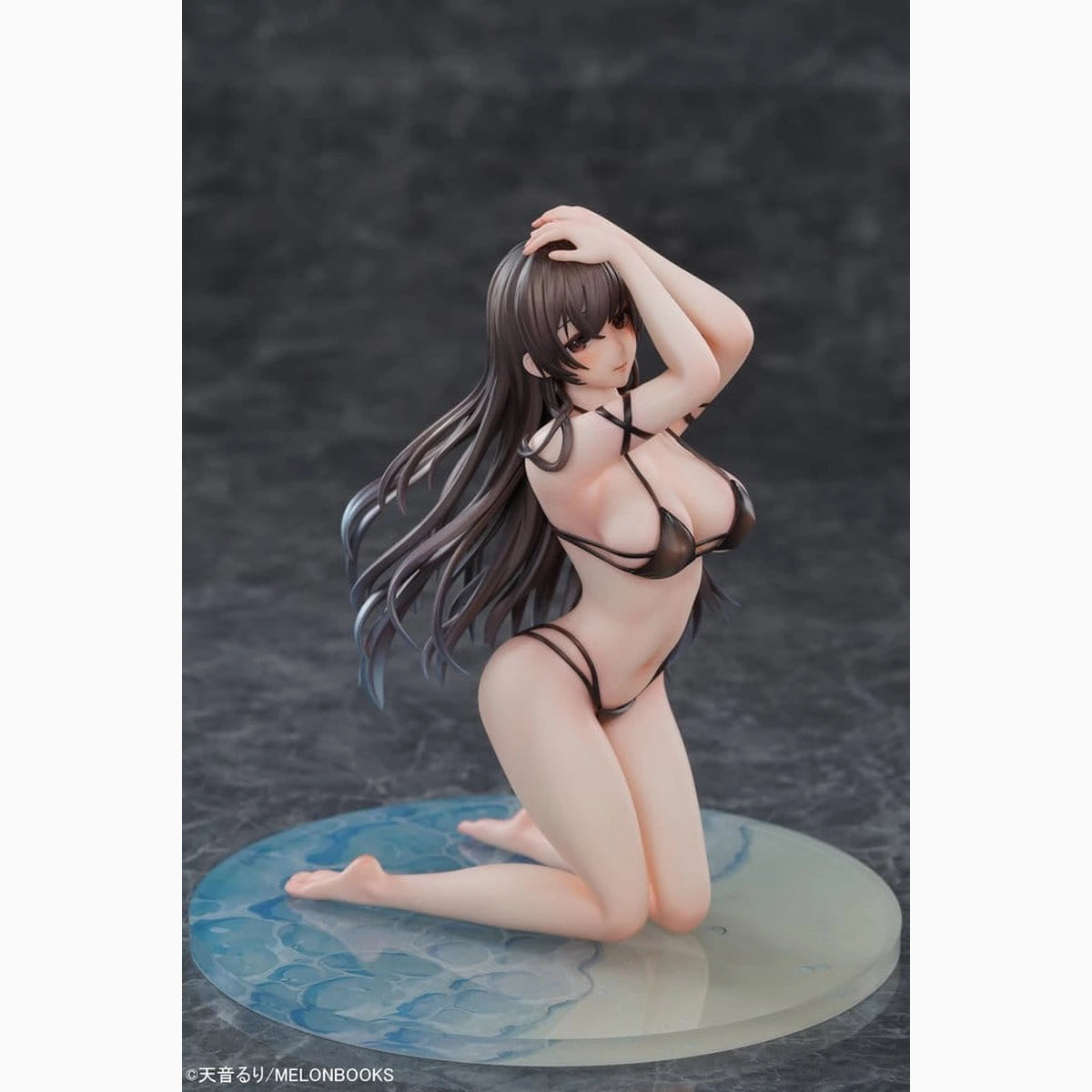 Original Character figurine PVC 1/6 Ruri Amane Illustration - Swimsuit Sugata no Mimi-san 17 cm - Image 1