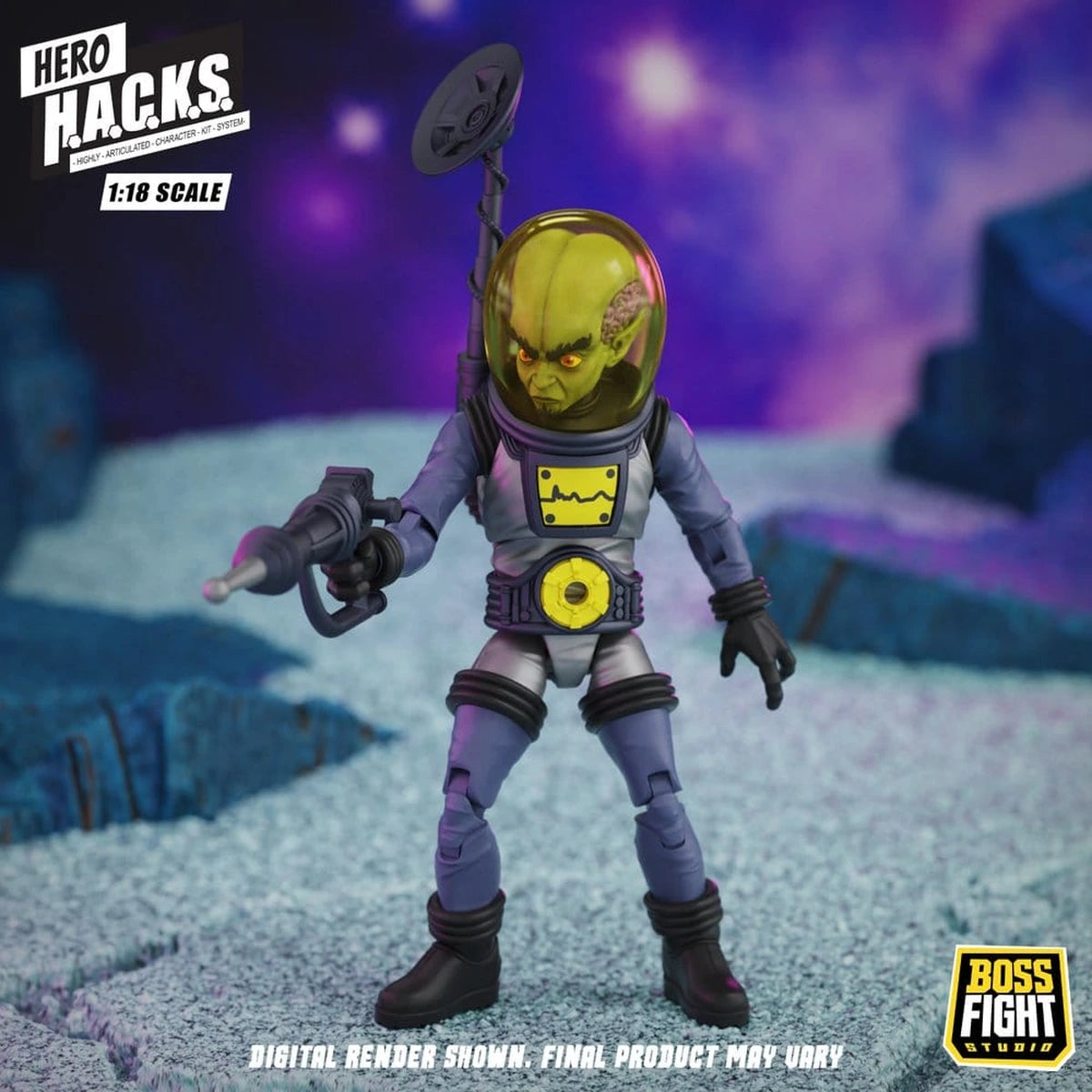 Hero H.A.C.K.S. Core figurine 1/18 Heroes and Villains Wave 1 Zarko Resources Inc.: Galactic Prospectors - Image 4