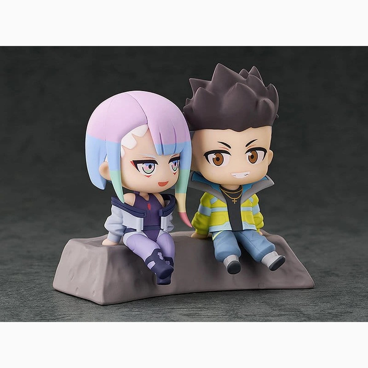 Cyberpunk: Edgerunners pack 2 figurines PVC Qset+ David & Lucy 8 cm - Image 5