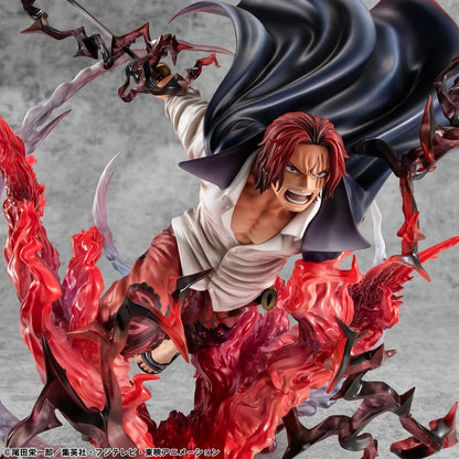 One Piece statuette PVC P.O.P. SA-MAXIMUM Leader of Red Hair Pirates Red-Haired Shanks Kamusari 25 cm - Image 3