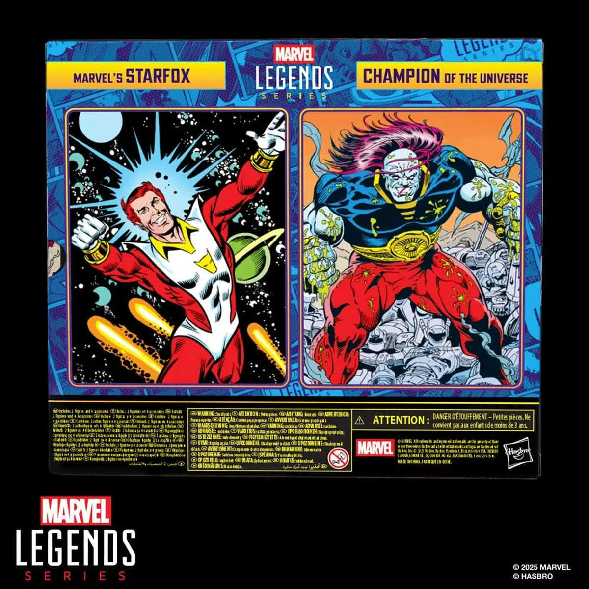 Marvel Legends pack 2 figurines Marvel's Starfox & Champion of the Universe 15 cm - Image 6