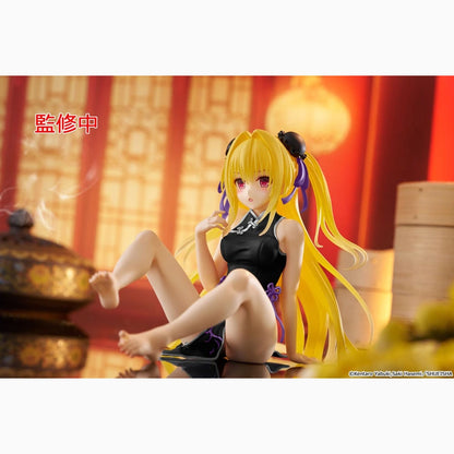 To Love-Ru Darkness statuette PVC Desktop Cute Figure Golden Darkness (China Dress Ver.) Renewal 13 cm - Image 5