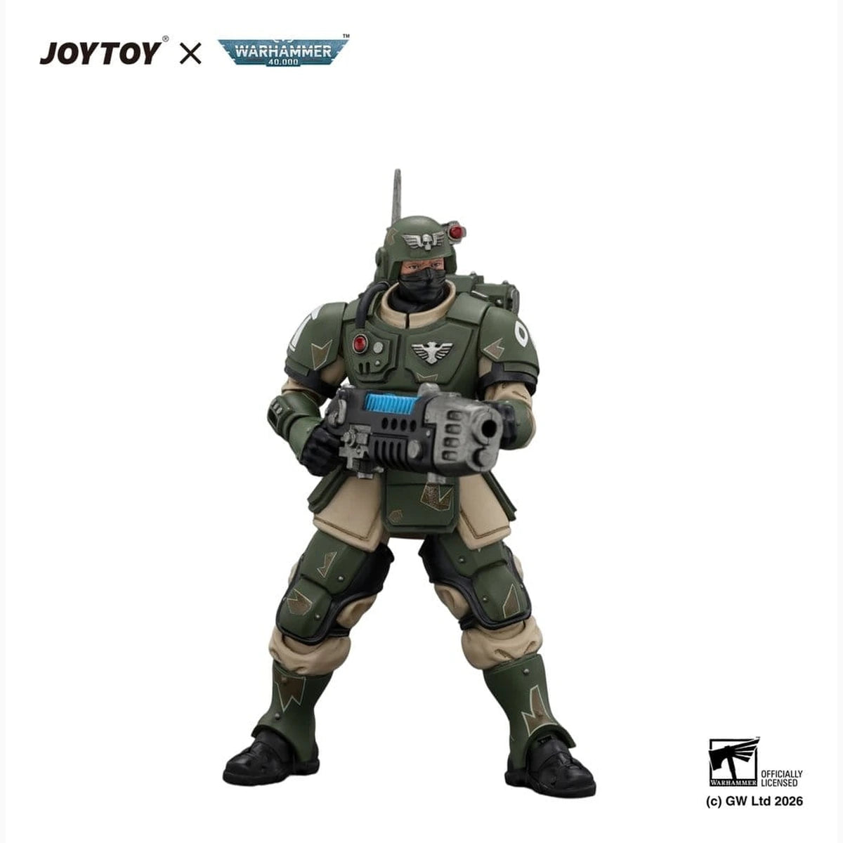 Warhammer figurine Astra Militarum Kasrkin 4 with Plasma Gun - Image 4
