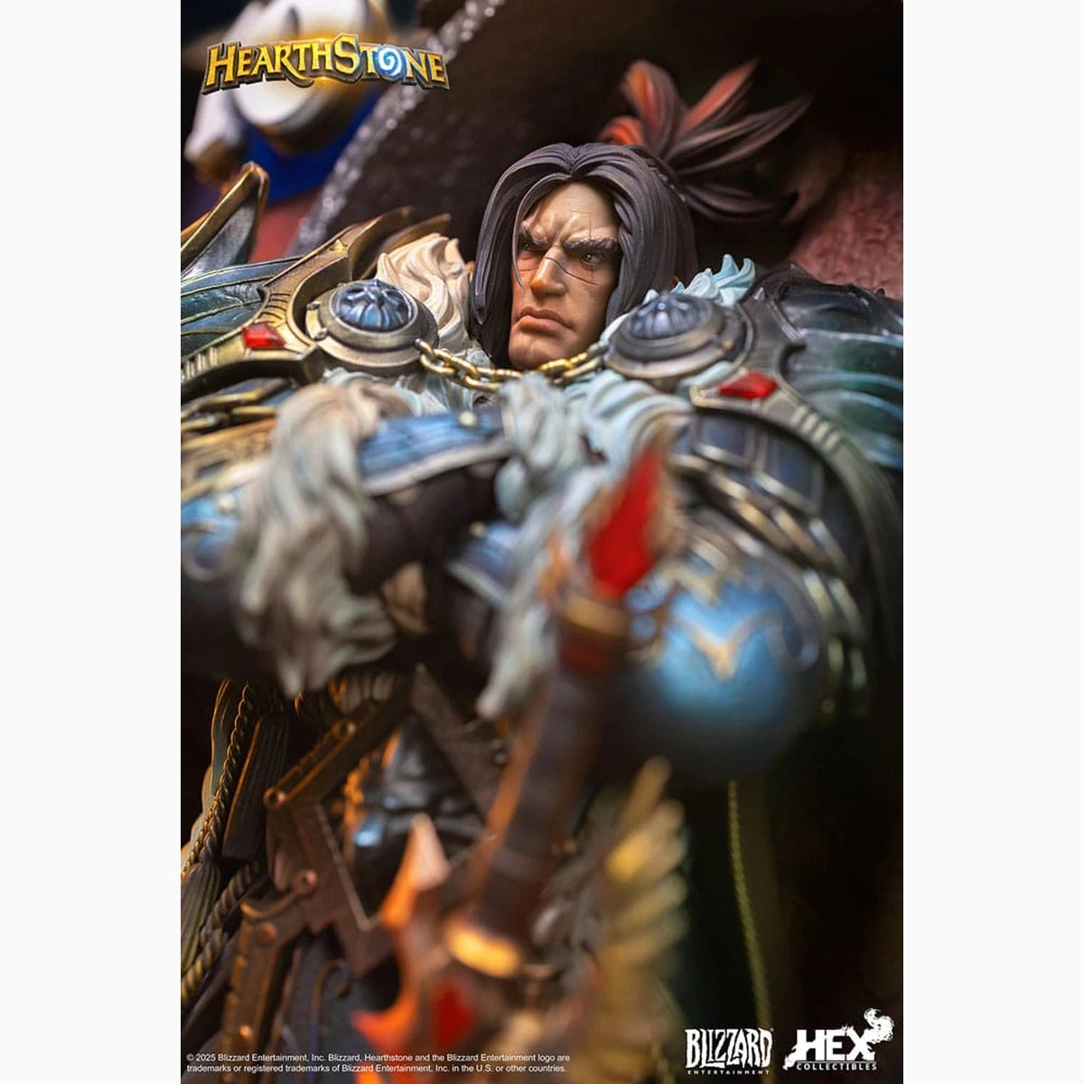 Hearthstone statuette 3D Art Frame Varian Wrynn 31 cm - Image 4