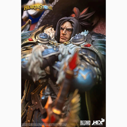Hearthstone statuette 3D Art Frame Varian Wrynn 31 cm - Image 4