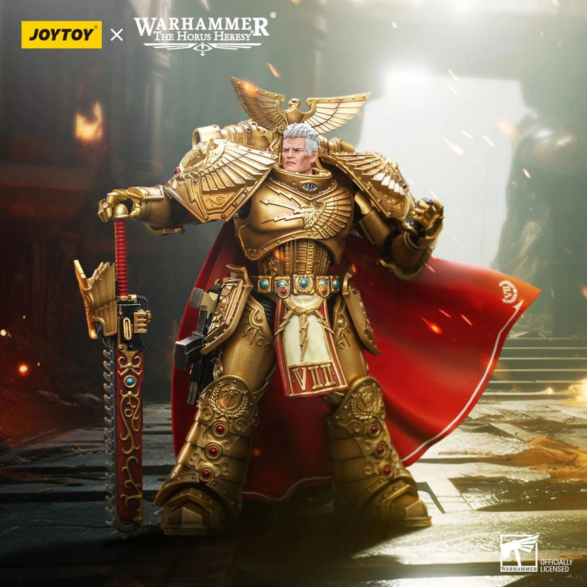 Warhammer The Horus Heresy figurine 1/18 Imperial Fists Rogal Dorn Primarch of the 7th Legion 12 cm - Image 7