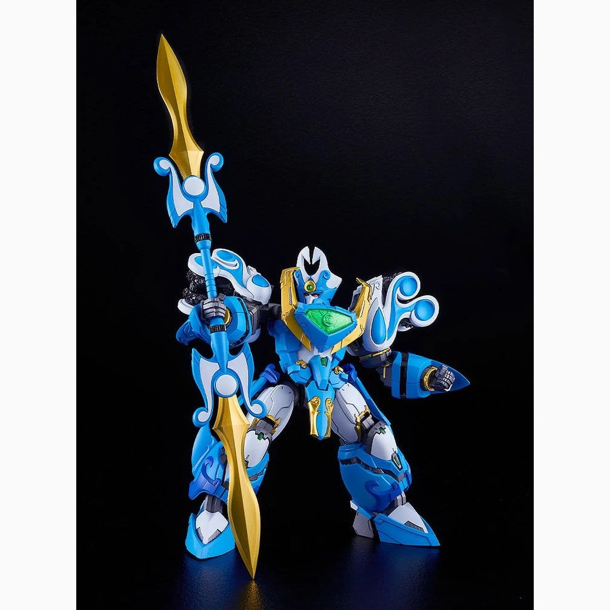 Mado King Granzort Plastic Model Kit Moderoid King's Style Aquabeat Gold Edition 18 cm - Image 4