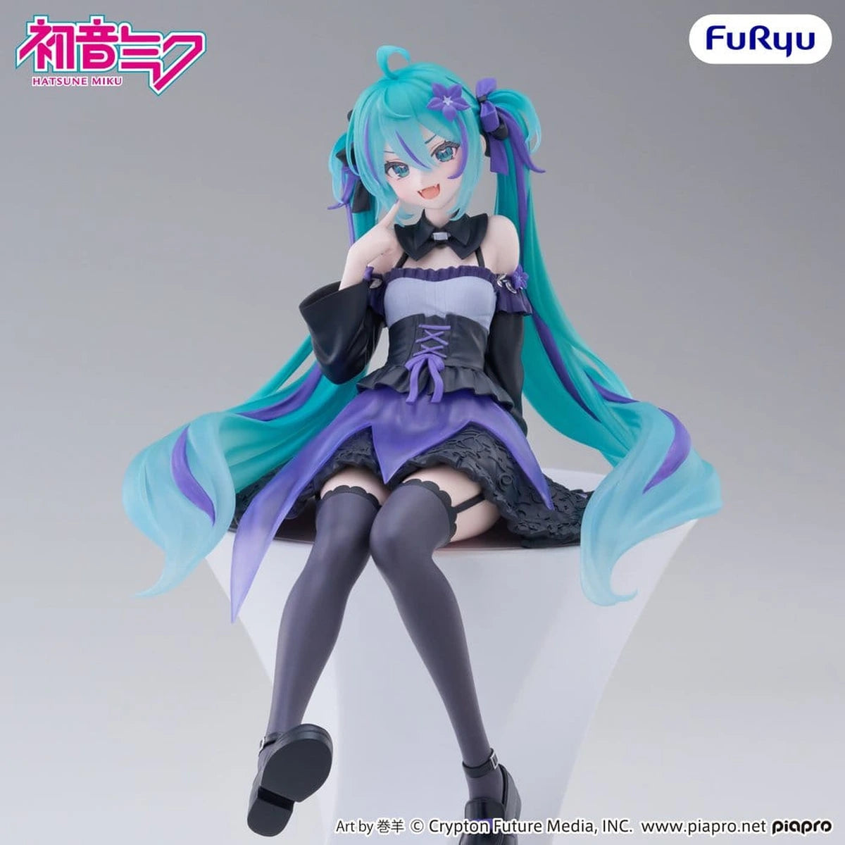 Hatsune Miku figurine PVC Noodle Stopper Flower Fairy Bellflower 14 cm - Image 1