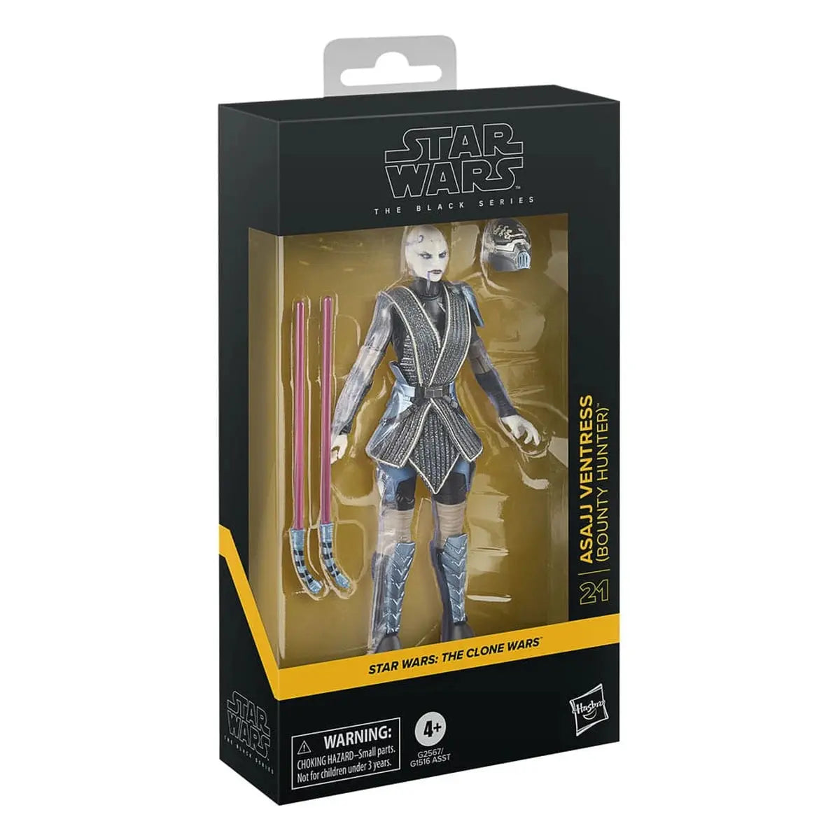 Star Wars: The Clone Wars Black Series figurine Asajj Ventress (Bounty Hunter) 15 cm - Image 4