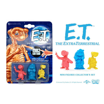 E.T. l´extra-terrestre pack 3 mini figurines Collector's Set 1982 Edition 5 cm - Image 1