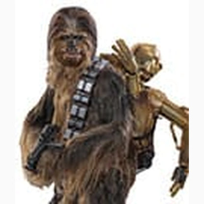 Star Wars Episode V figurine Movie Masterpiece 1/6 Chewbacca with Disassembled C-3PO 36 cm - Image 2