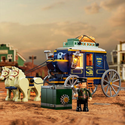 Lumibricks The Old West 14006N Treasure Stagecoach - Image 2