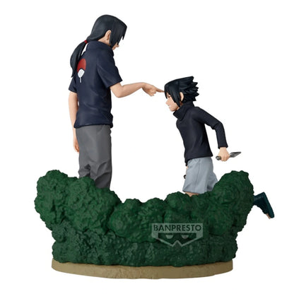 Naruto Shippuden Memorable Saga Sasuke Uchiha & Itachi Uchiha 14cm W144 - Image 3